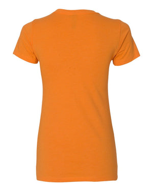 Custom Apparel - Screen Printing - Dough Riders - Orange Women's Crew Neck T-Shirt - Dough Riders