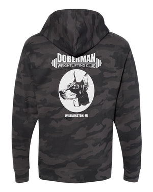 Custom Apparel - Screen Printing - DWC - Classic Black Camo Hoodie - Hoodie - DWC