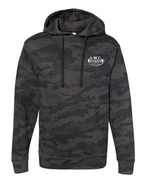 Custom Apparel - Screen Printing - DWC - Classic Black Camo Hoodie - Hoodie - DWC