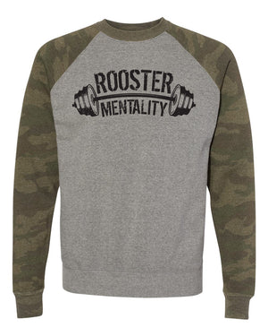 Custom Apparel - Screen Printing - DWC - Rooster Mentality Crewneck Sweatshirt - Crewneck Sweatshirt - DWC