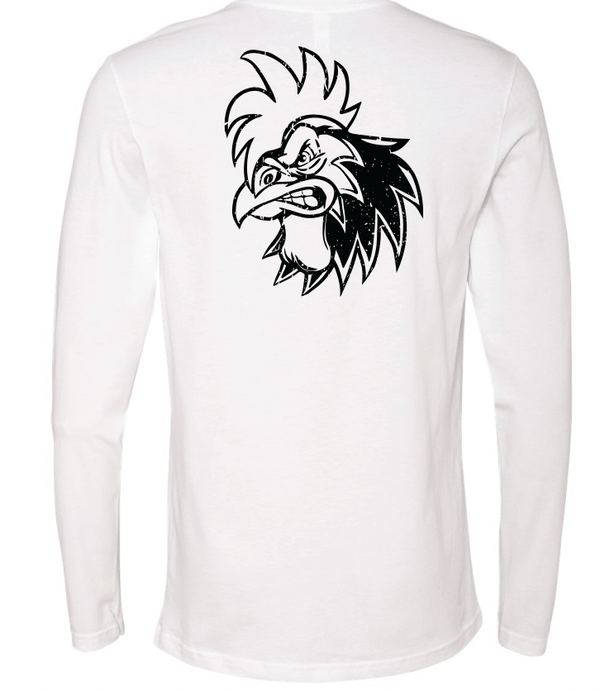 Custom Apparel - Screen Printing - DWC - Rooster Mentality Long Sleeve T-shirt - DWC - Winter 2022