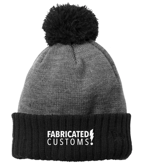 Custom Apparel - Screen Printing - FC! Pom Beanie Winter Collection - Fabricated Customs - 2022