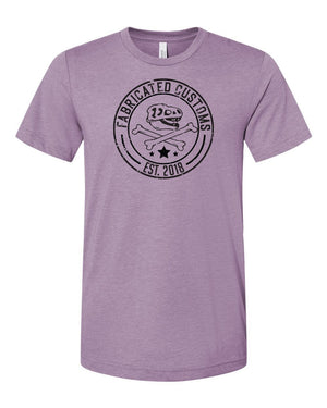 Custom Apparel - Screen Printing - FC Skull Unisex T-Shirt Winter Collection - Fabricated Customs - 2022