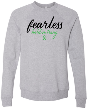 Custom Apparel - Screen Printing - Fearless Fundraiser – Unisex Crewneck - Fearless Holdenstrong 2023