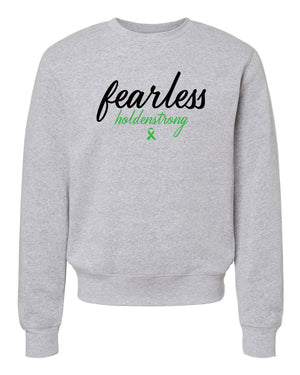 Custom Apparel - Screen Printing - Fearless Holdenstrong - Adult Unisex Sweatshirt - Fearless Holdenstrong