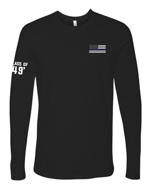 Custom Apparel - Screen Printing - Ferris State LEA - Unisex LS T-shirt - Long Sleeve T-Shirt - Ferris State Law Enforcement Academy