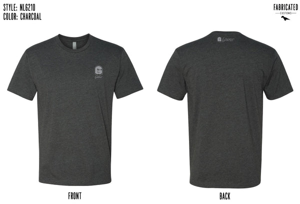 Custom Apparel - Screen Printing - Ghost Unisex Poly - blend T-shirt - T-Shirt - Ghost Team