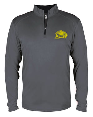 Custom Apparel - Screen Printing - Haynor Hawks Quarter Zip Youth - Haynor Hawks