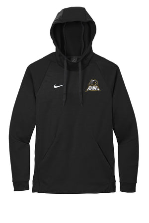 Custom Apparel - Screen Printing - Holt Jr. Rams Lacrosse - Nike Therma - FIT Hoodie - Holt Lacrosse
