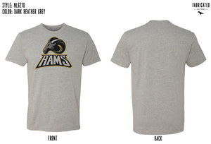 Custom Apparel - Screen Printing - Holt Jr. Rams Lacrosse - Ram T-shirt - Holt Lacrosse
