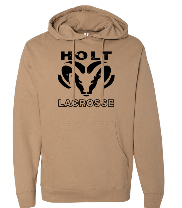 Custom Apparel - Screen Printing - Holt LaCrosse - Unisex Hooded Sweatshirt - Holt LaCrosse - 2022