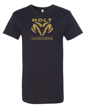 Custom Apparel - Screen Printing - Holt LAX – Bella + Canvas - Long Body Urban Tee - Holt Lacrosse 2023