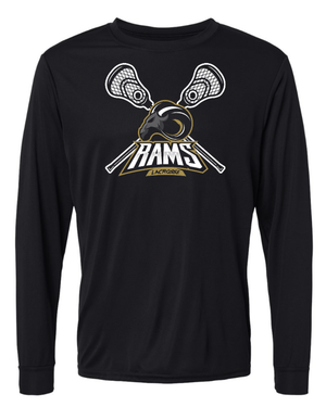 Custom Apparel - Screen Printing - Holt LAX – Performance Long Sleeve T-Shirt - Holt Lacrosse 2023