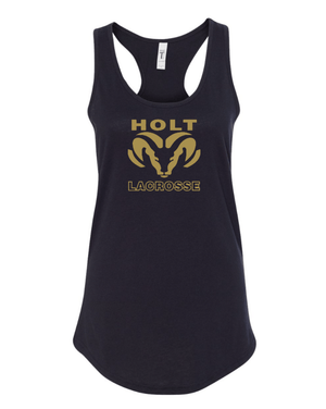Custom Apparel - Screen Printing - Holt LAX – Women's Ideal Racerback Tank - Holt Lacrosse 2023
