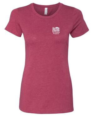 Custom Apparel - Screen Printing - Homeworks - Women's Crew Neck T-Shirt - Homeworks
