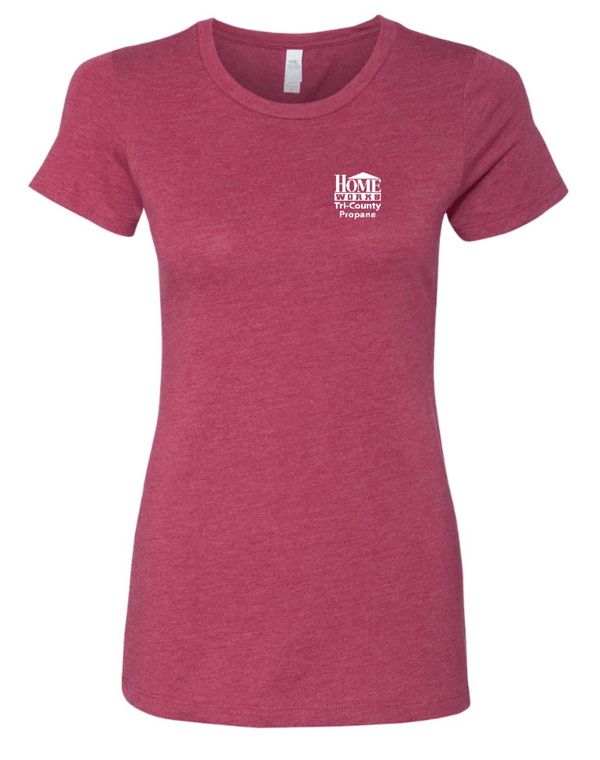 Custom Apparel - Screen Printing - Homeworks - Women's Crew Neck T-Shirt - Homeworks