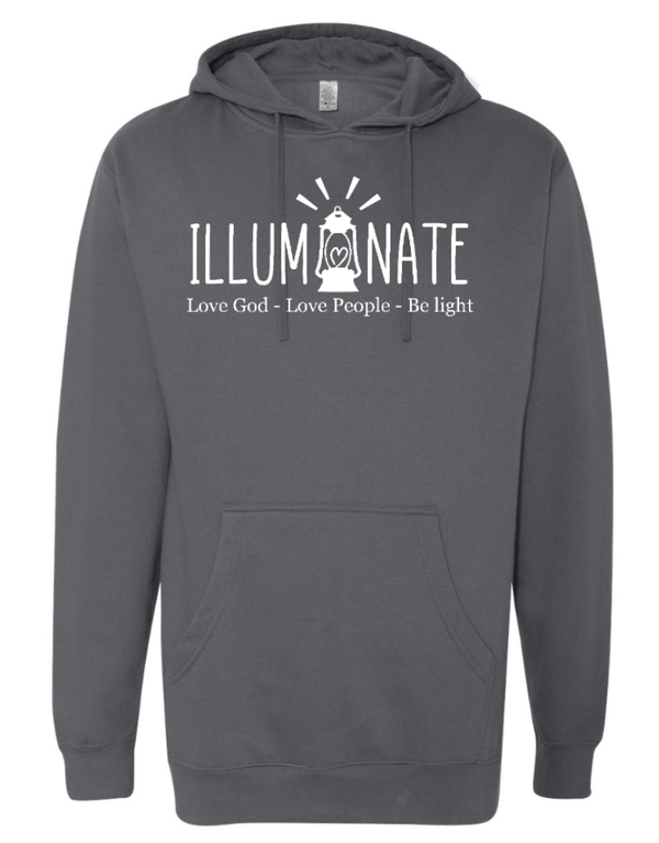 Custom Apparel - Screen Printing - Illuminate – Unisex Hoodie - Illuminate Church Fundraiser