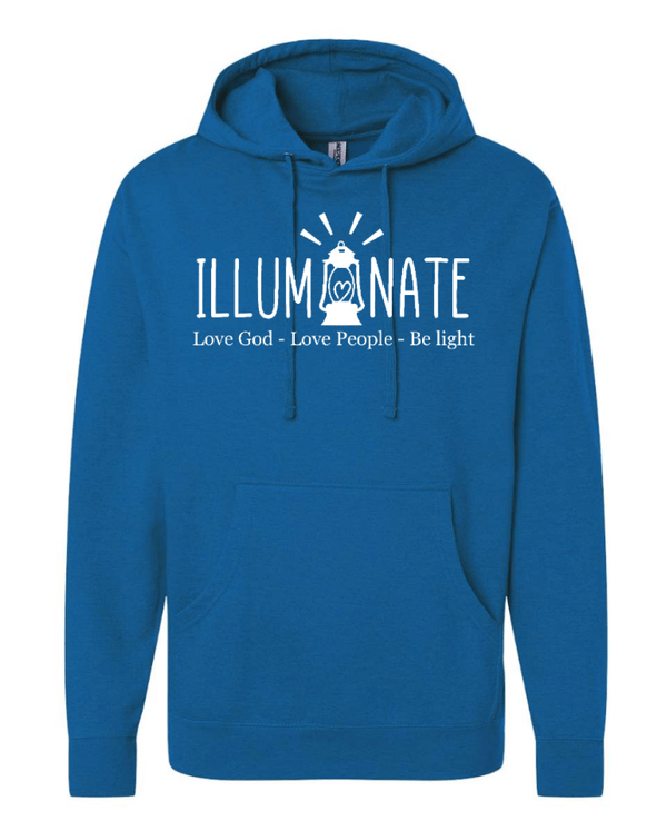 Custom Apparel - Screen Printing - Illuminate – Unisex Hoodie - Illuminate Church Fundraiser