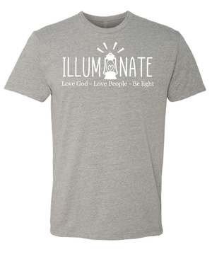 Custom Apparel - Screen Printing - Illuminate – Unisex T-Shirt - Illuminate Church Fundraiser