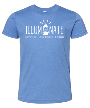 Custom Apparel - Screen Printing - Illuminate – Unisex T-Shirt - Illuminate Church Fundraiser