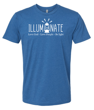 Custom Apparel - Screen Printing - Illuminate – Unisex T-Shirt - Illuminate Church Fundraiser