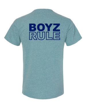 Custom Apparel - Screen Printing - Iron Mother - Boyz Rule Unisex TShirt - Iron Mother