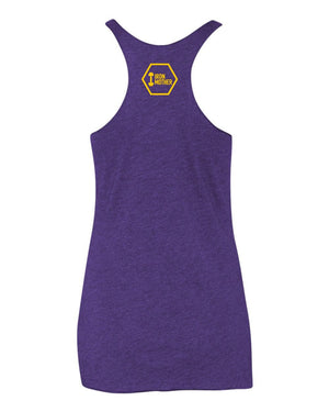 Custom Apparel - Screen Printing - Iron Mother - Mom Bod Racer Back Tank Top - Iron Mother