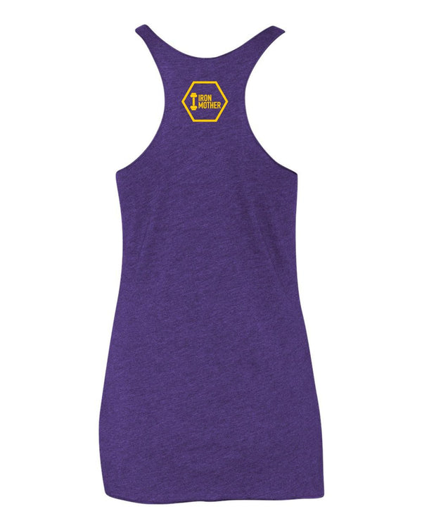 Custom Apparel - Screen Printing - Iron Mother - Mom Bod Racer Back Tank Top - Iron Mother