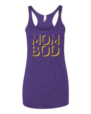 Custom Apparel - Screen Printing - Iron Mother - Mom Bod Racer Back Tank Top - Iron Mother