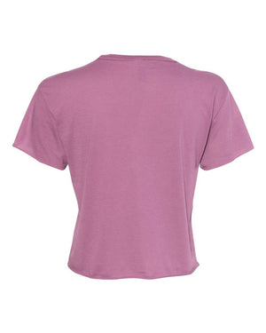 Custom Apparel - Screen Printing - Iron Mother - Raising Solid Humans Women's Crop Top - Iron Mother