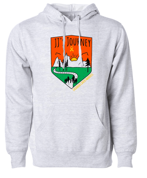 Custom Apparel - Screen Printing - JJ's Journey - Unisex Adult Hoodie - JJ's Journey