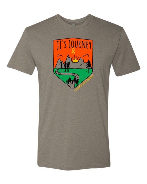 Custom Apparel - Screen Printing - JJ's Journey - Unisex Adult T-Shirt - JJ's Journey