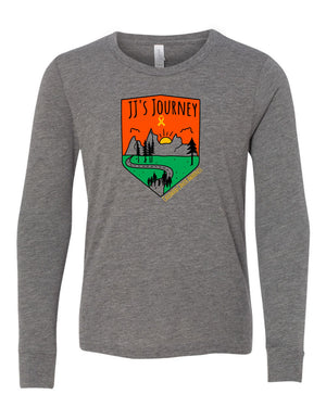 Custom Apparel - Screen Printing - JJ's Journey - Unisex Youth Long Sleeve - JJ's Journey