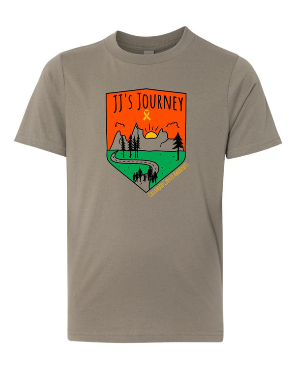 Custom Apparel - Screen Printing - JJ's Journey - Unisex Youth T-Shirt - JJ's Journey