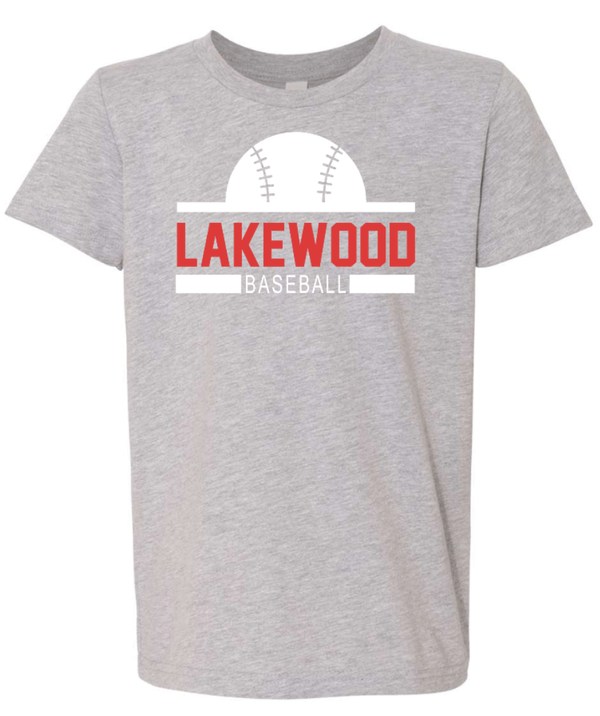 Custom Apparel - Screen Printing - Lakewood Baseball – Unisex T-Shirt - Lakewood Baseball & Softball 2023