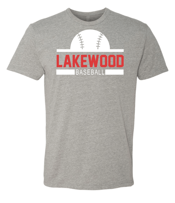 Custom Apparel - Screen Printing - Lakewood Baseball – Unisex T-Shirt - Lakewood Baseball & Softball 2023