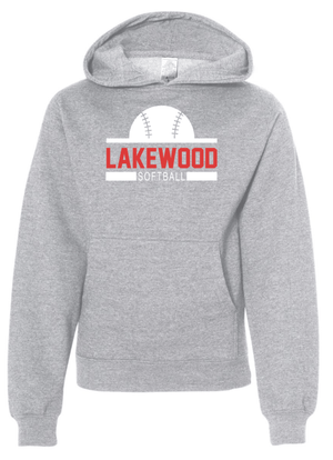 Custom Apparel - Screen Printing - Lakewood Softball – Unisex Hoodie - Lakewood Baseball & Softball 2023