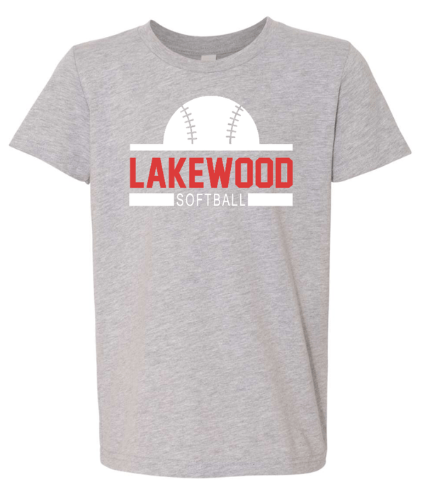 Custom Apparel - Screen Printing - Lakewood Softball – Unisex T-shirt - Lakewood Baseball & Softball 2023