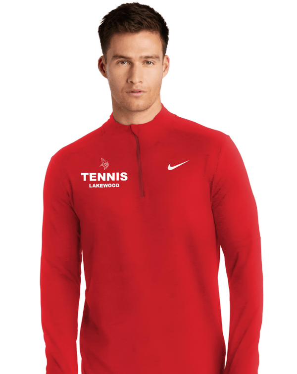 Custom Apparel - Screen Printing - Lakewood Tennis – Nike - Dri - FIT Element 1/2 - Zip Top - Lakewood Tennis 2023