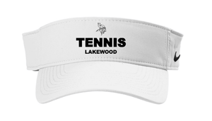 Custom Apparel - Screen Printing - Lakewood Tennis – Nike - Dri - FIT Team Visor - Lakewood Tennis 2023