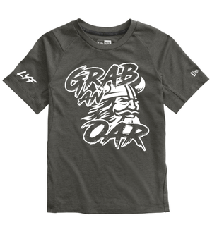 Custom Apparel - Screen Printing - Lakewood Youth Football - Grab an Oar - Performance Moisture Wicking T-Shirt - Lakewood Youth Football
