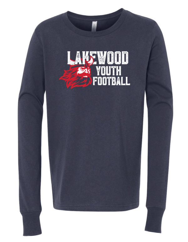 Custom Apparel - Screen Printing - Lakewood Youth Football - Long Sleeve Shirt - Lakewood Youth Football