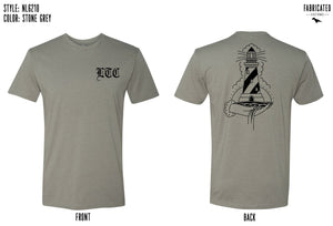 Custom Apparel - Screen Printing - Lighthouse Tattoo Company T-shirt - Lighthouse Tattoo Company