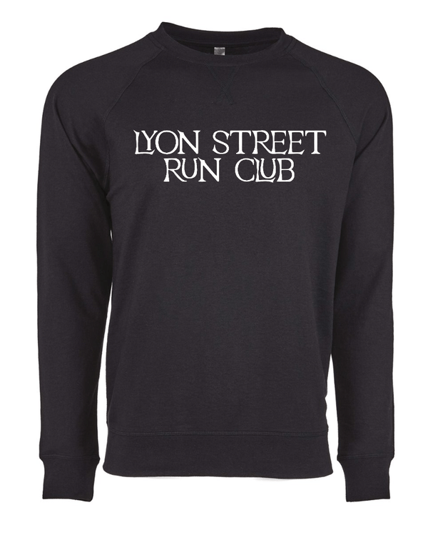 Custom Apparel - Screen Printing - Lyons Street Run Club - Unisex Crewneck - Lyons Street Run Club