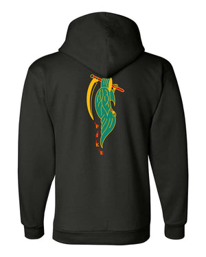 Custom Apparel - Screen Printing - Matt Pike Tattoos - Hoodie - Hoodie - Matt Pike Tattoos