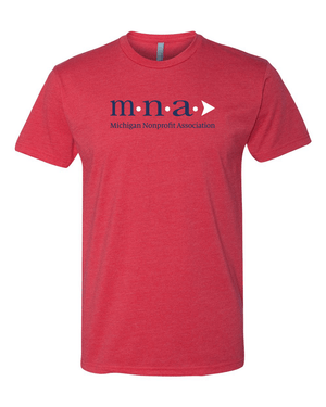 Custom Apparel - Screen Printing - Michigan Nonprofit Associates T-shirt - Michigan Non - Profit Association