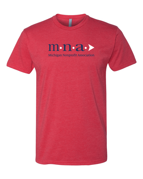 Custom Apparel - Screen Printing - Michigan Nonprofit Associates T-shirt - Michigan Non - Profit Association
