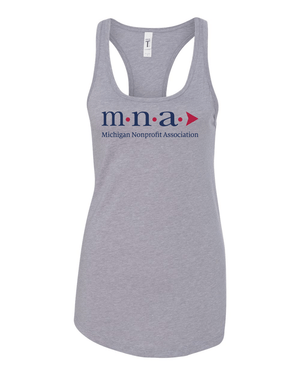 Custom Apparel - Screen Printing - Michigan Nonprofit Association Tank Top - Michigan Non - Profit Association
