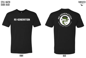 Custom Apparel - Screen Printing - Modern Day Frankenstein - Re - Generation T-shirt - Modern Day Frankenstein