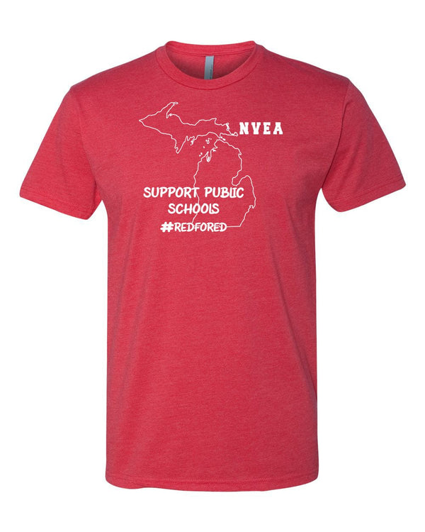 Custom Apparel - Screen Printing - NV SUPPORT PUBLIC SCHOOLS UNISEX T - SHIRT - Northview Schools Fall 2022